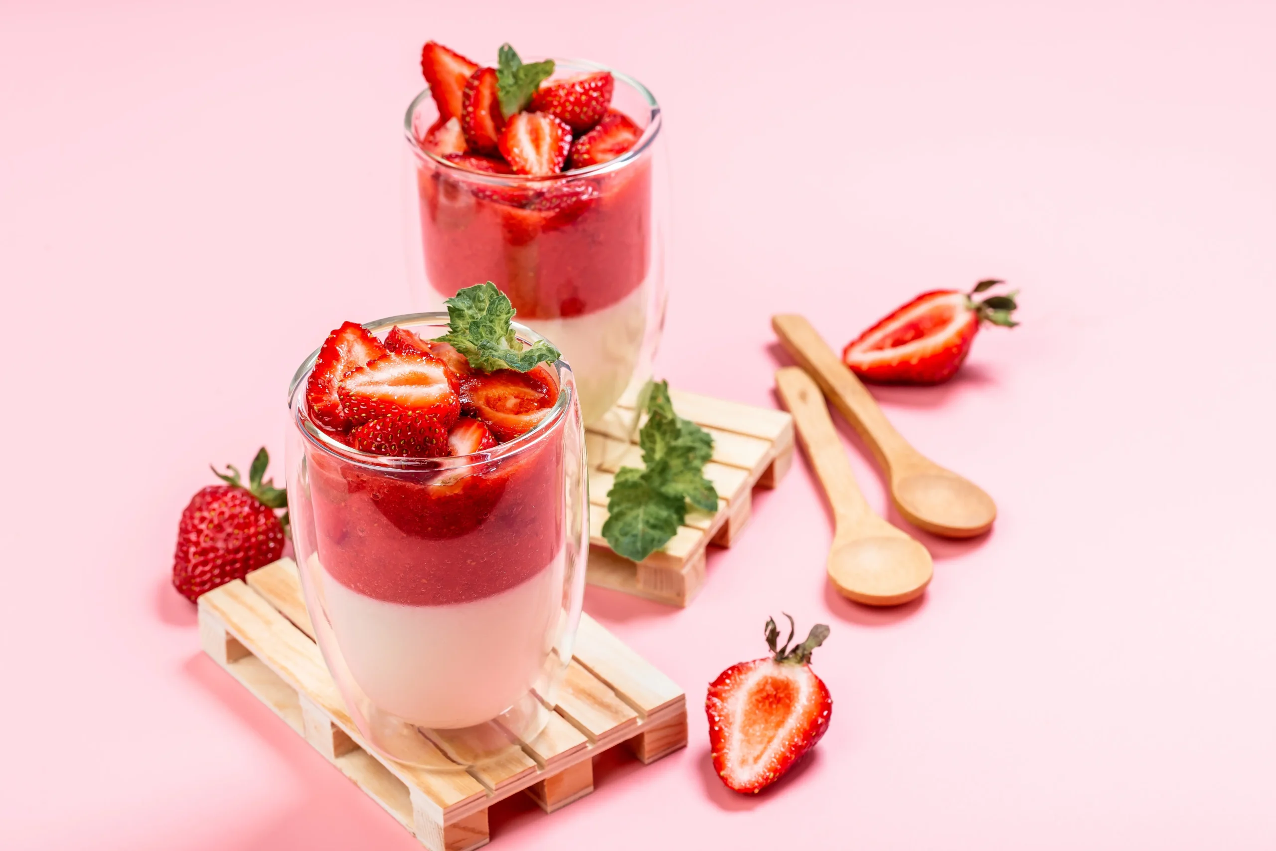 PANNACOTTA DE FRESA