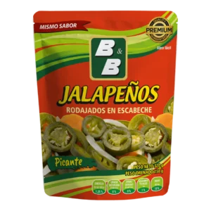 Jalapeño en Escabeche Rodajas Picante Doy Pack 320g