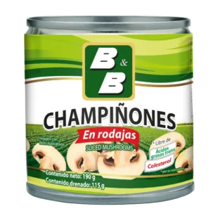 Champiñones Lata 190g